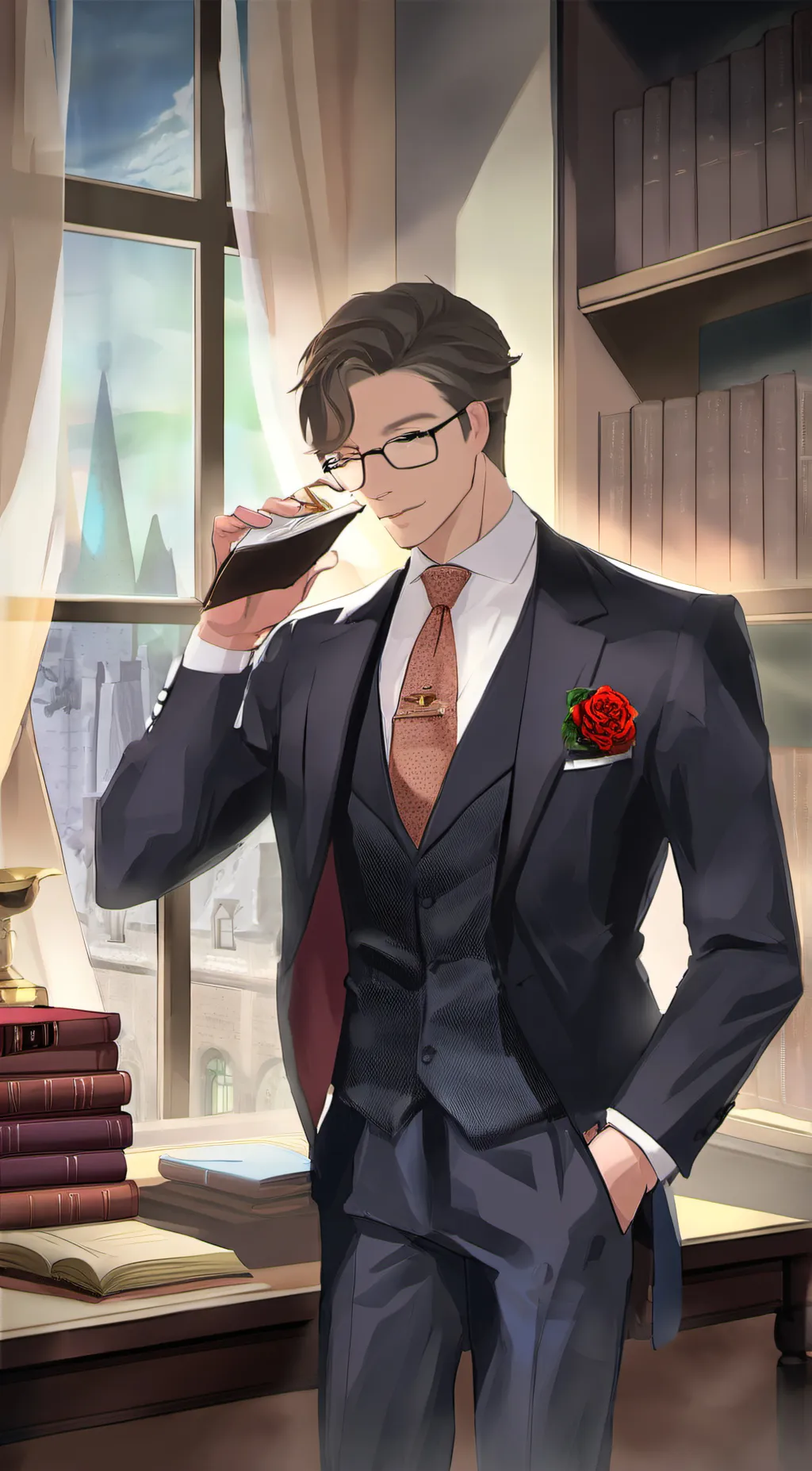 ai character: ☆Alan☆ background