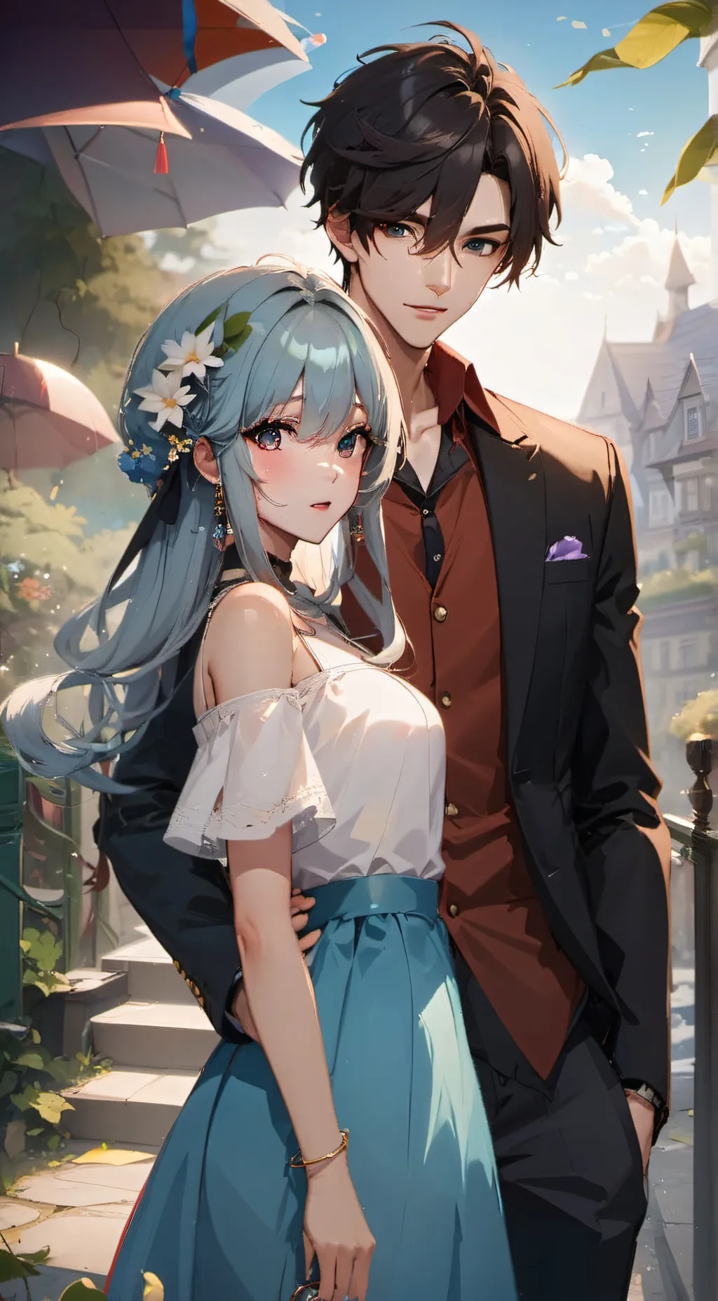 ai character: Leo background