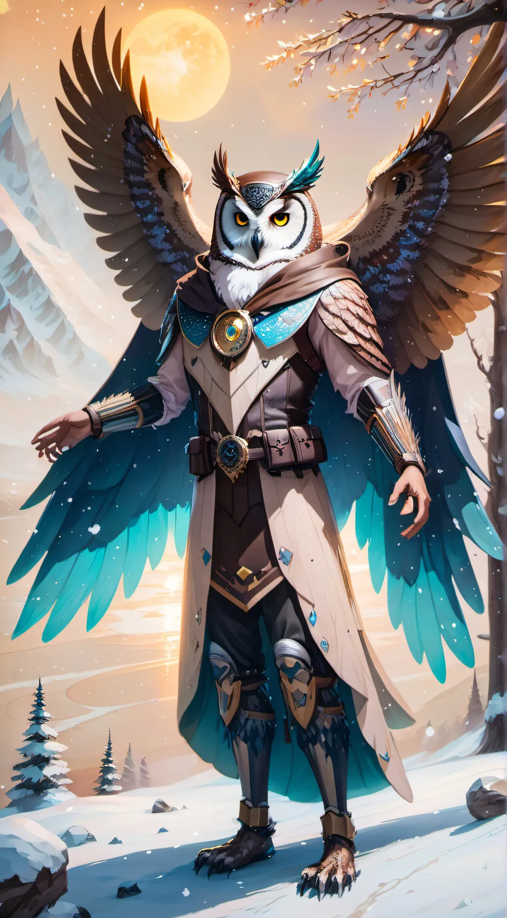 ai character: Aaron background