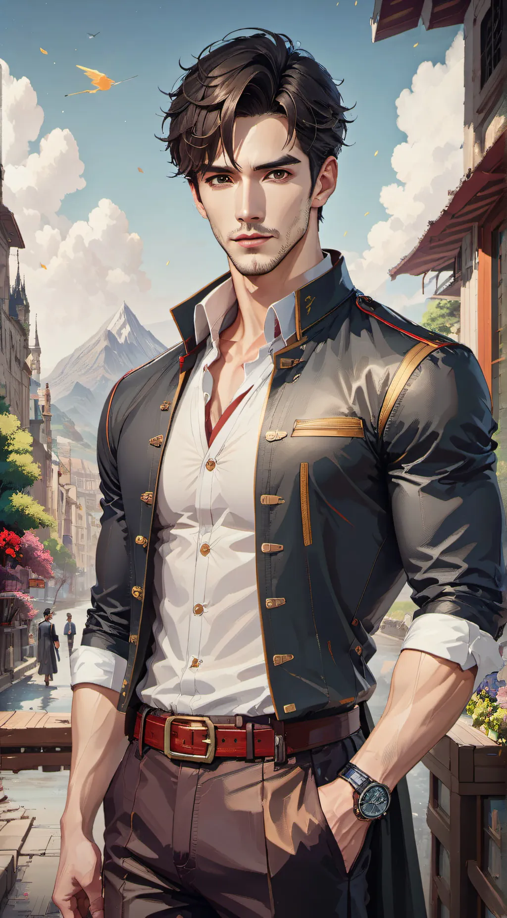 ai character: Zayn background