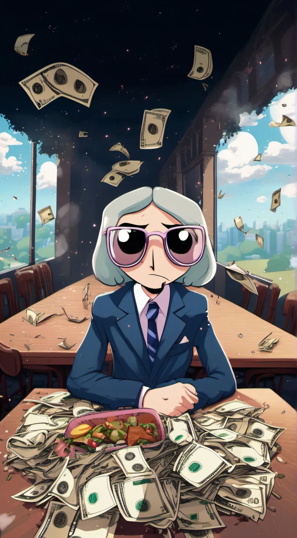 ai character: Nina background