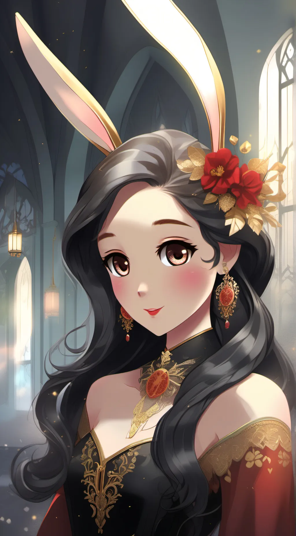 ai character: Lilly  background