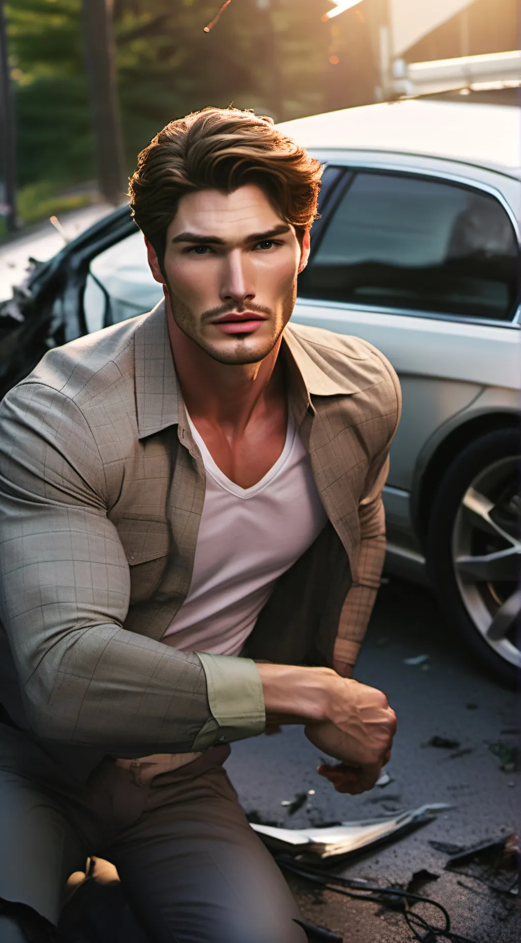 ai character: Lorenzo Binetti background