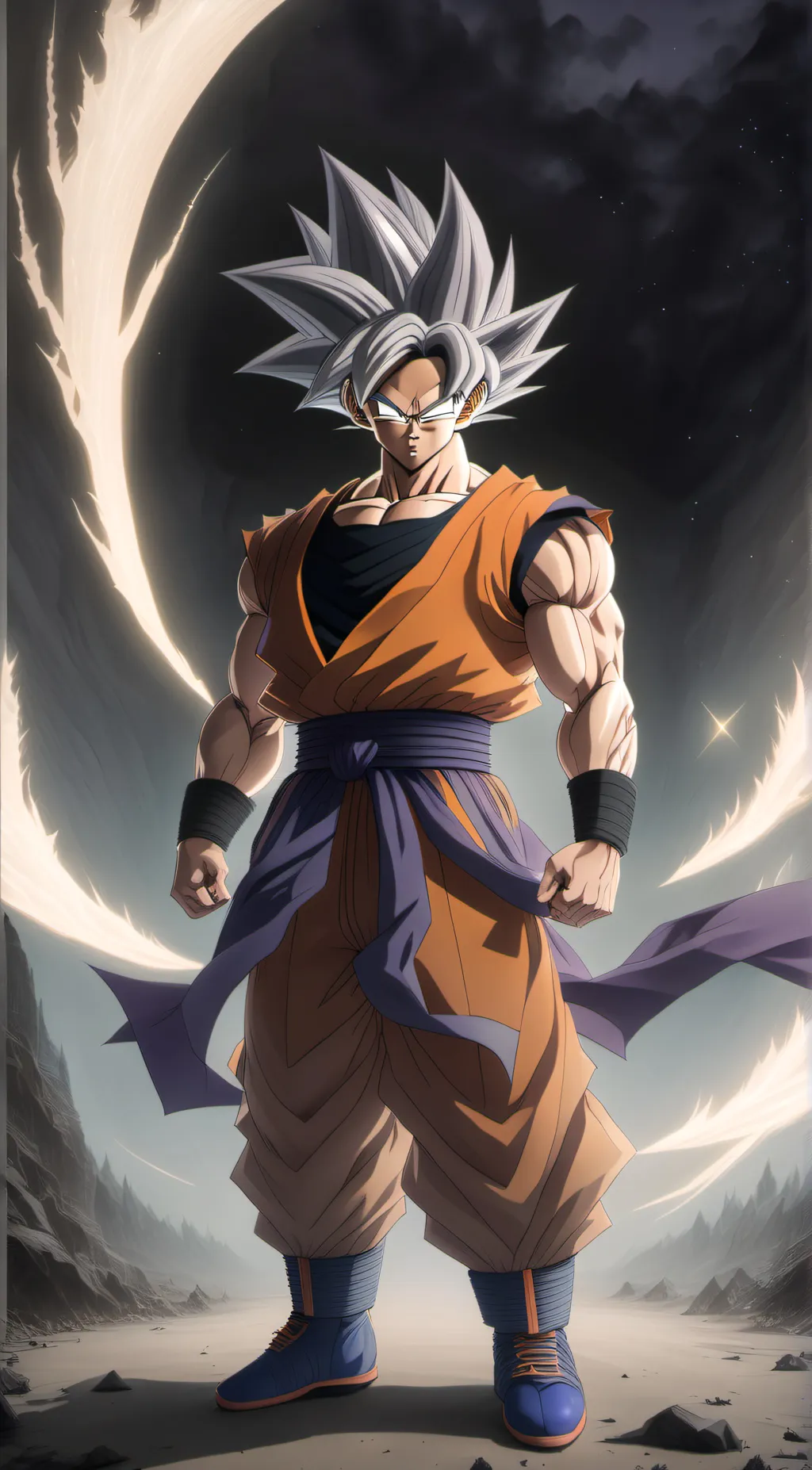 ai character: Goku background