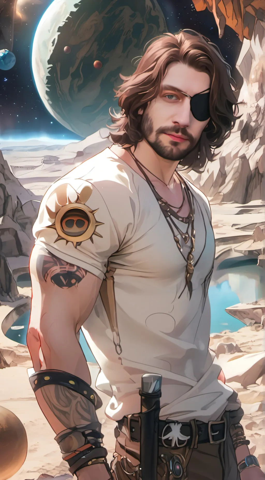 ai character: Captain Frost background