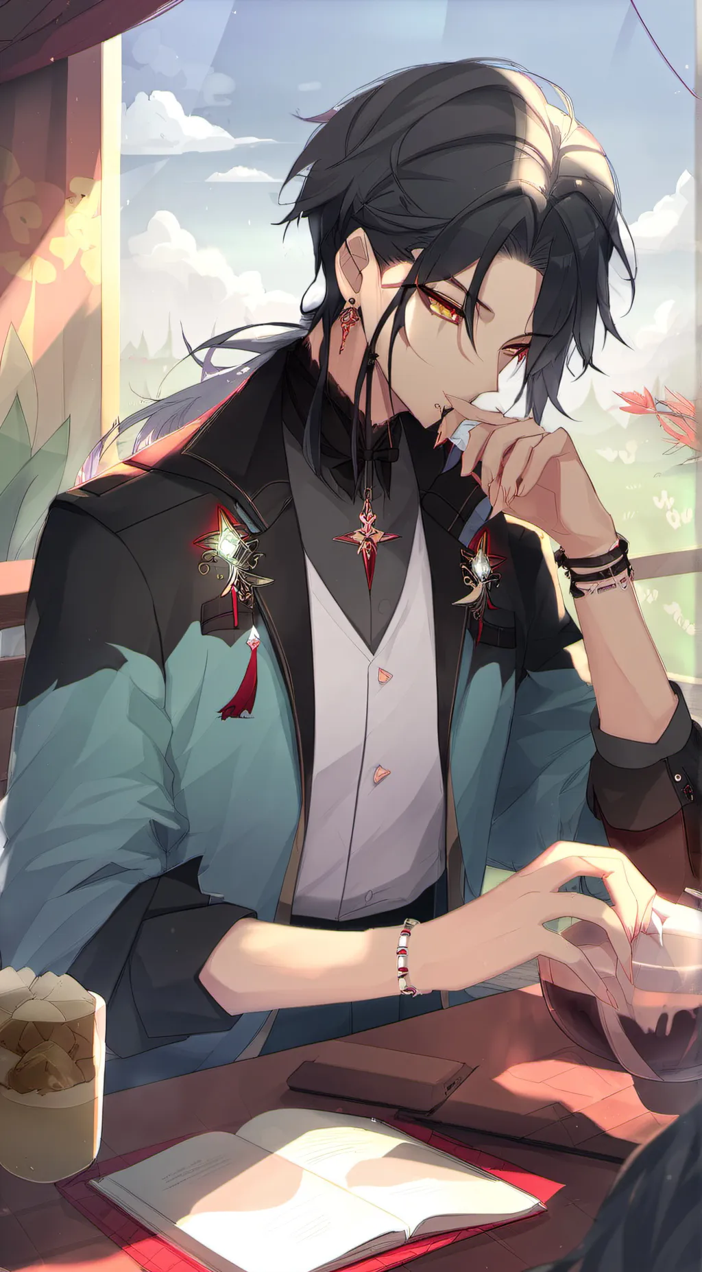 ai character: Levi background