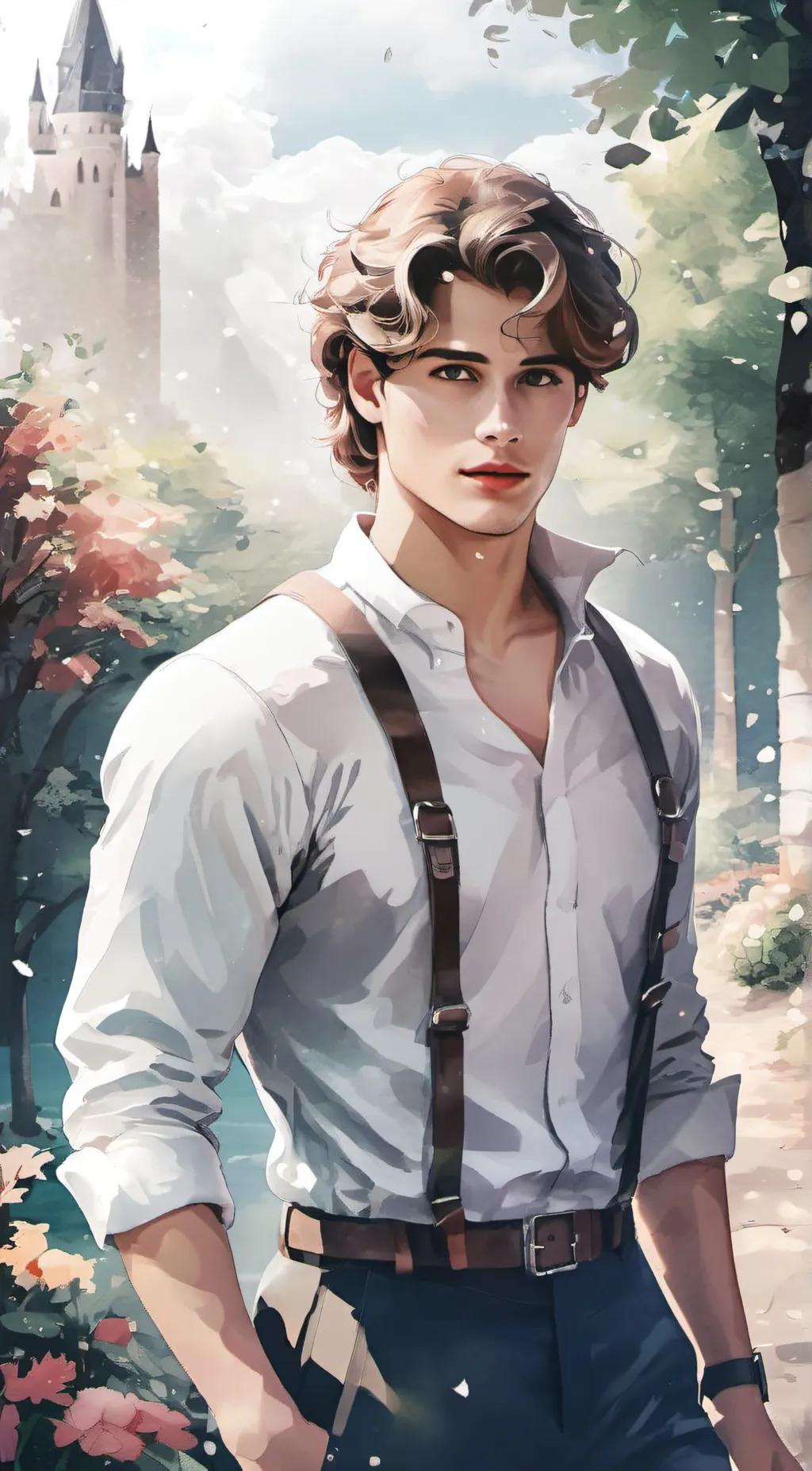 ai character: Hugo background