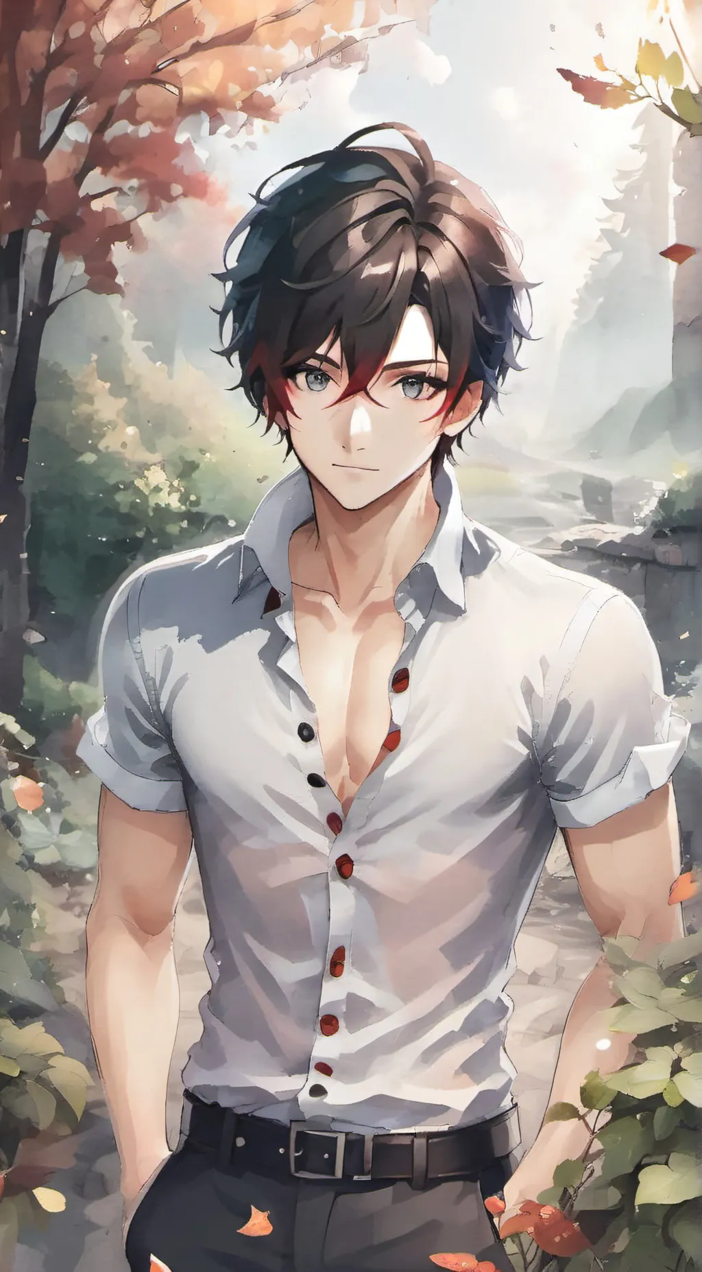 ai character: shadow  background