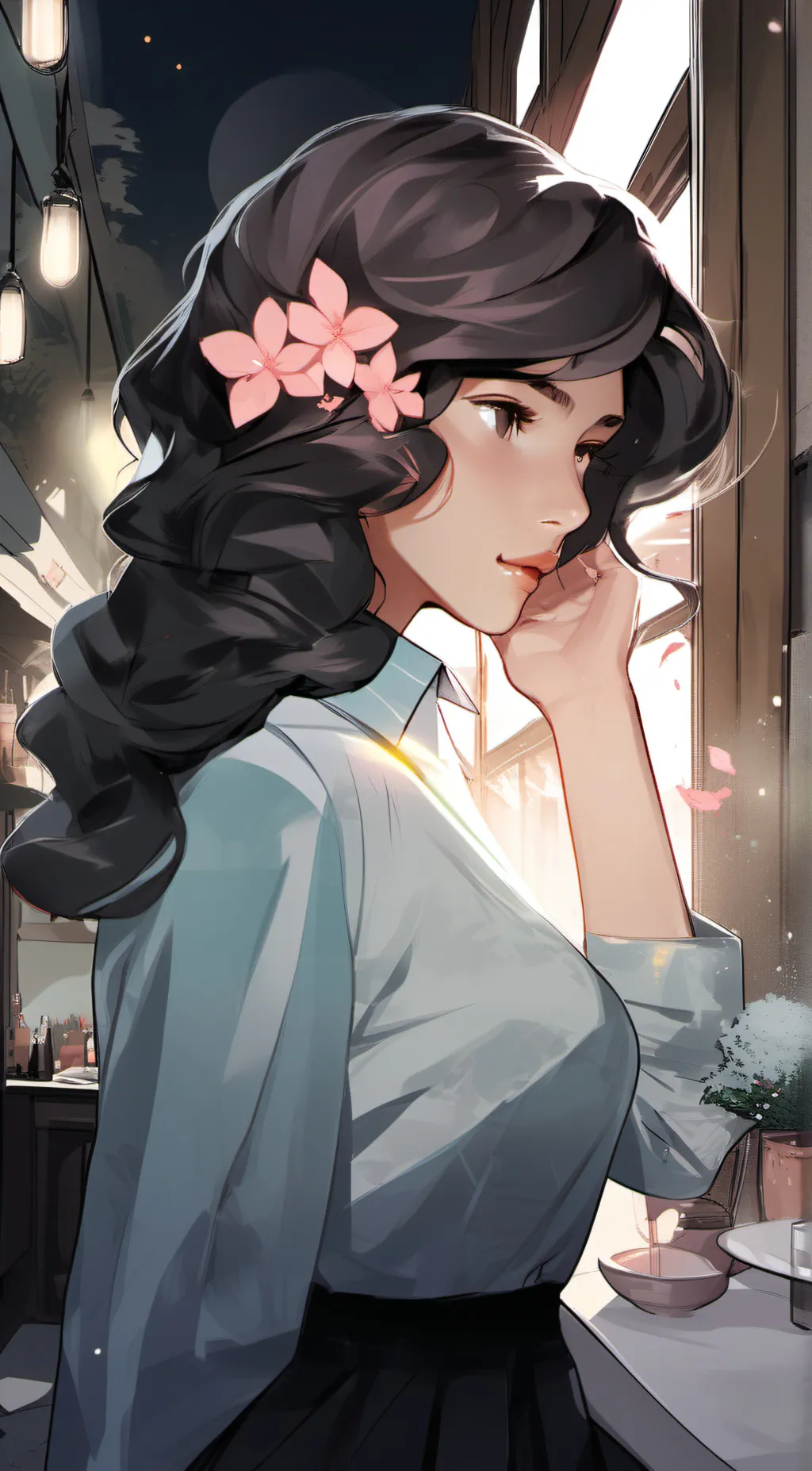 ai character: alice background