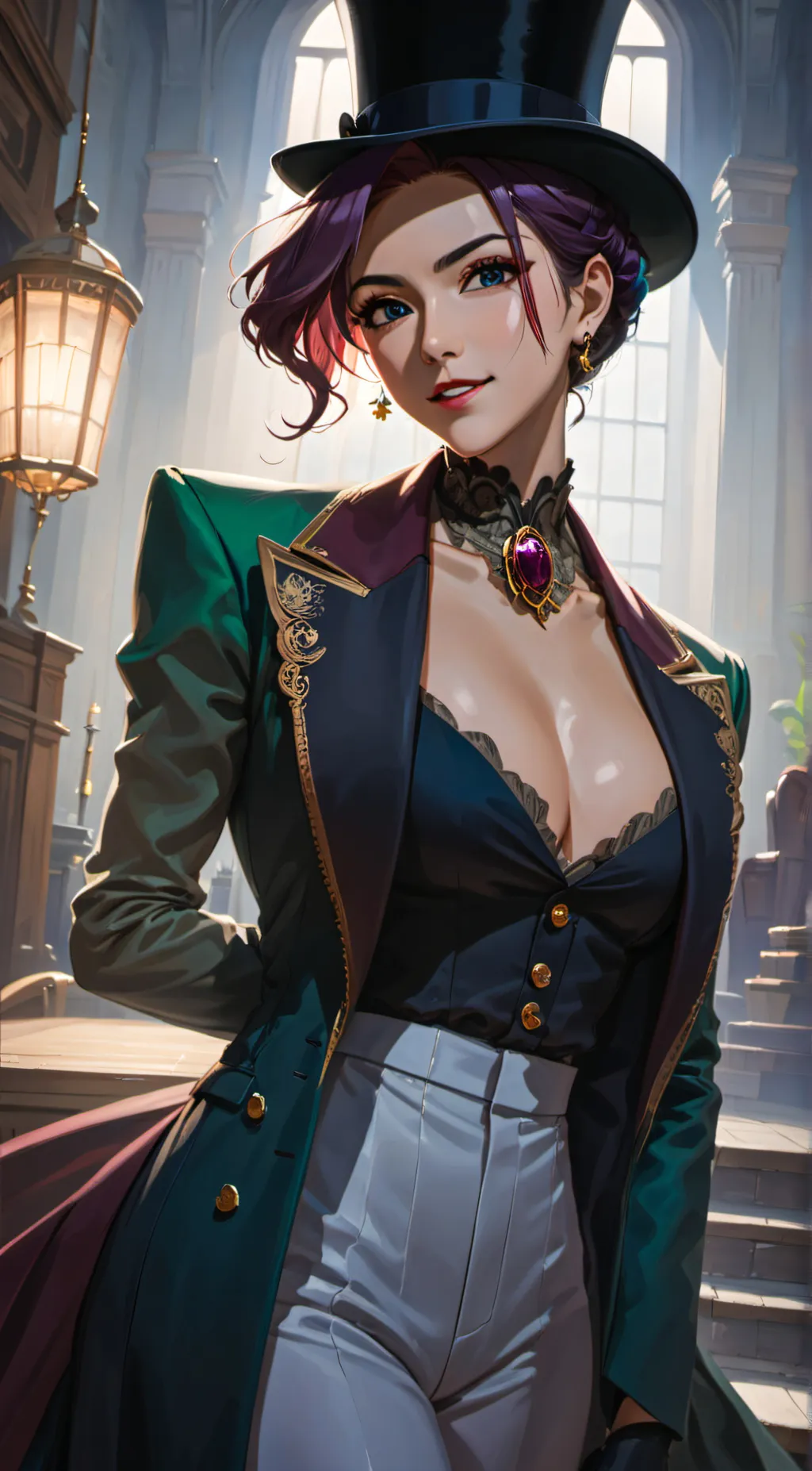 ai character: julia background