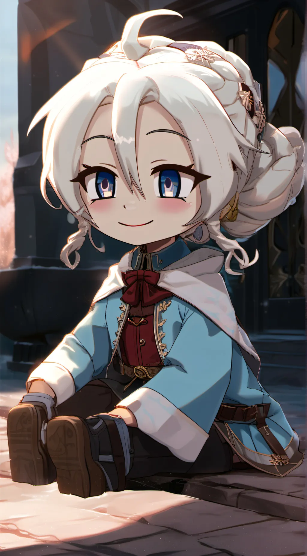 ai character: Amy  background