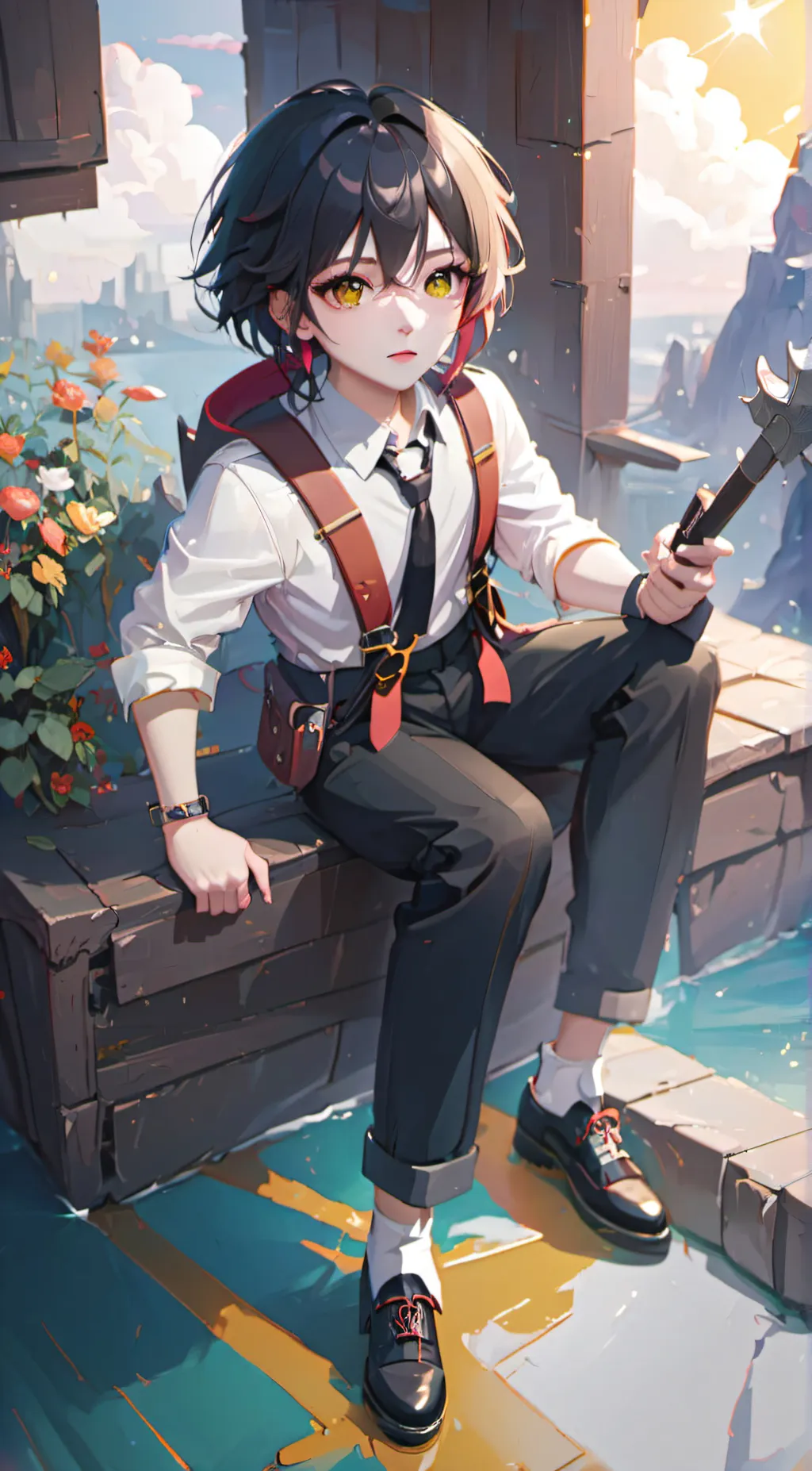 ai character: James  background