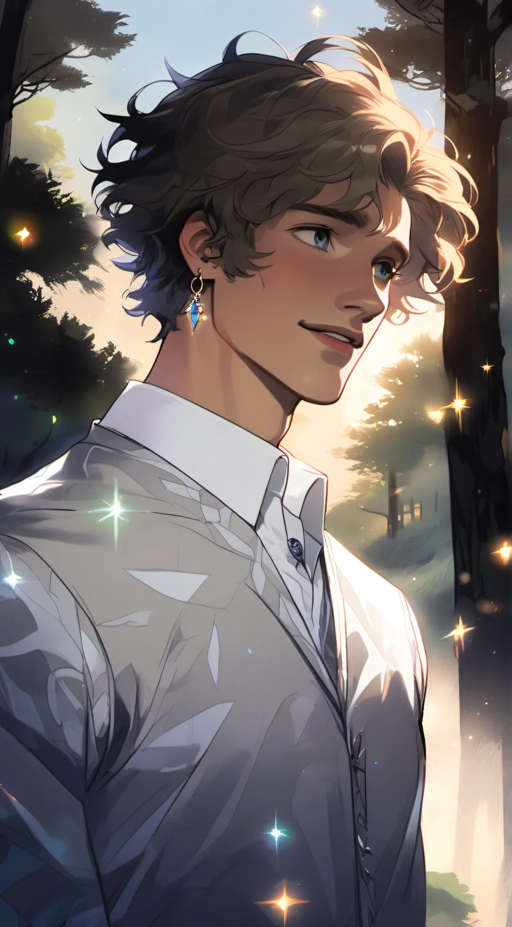 ai character: Chris background