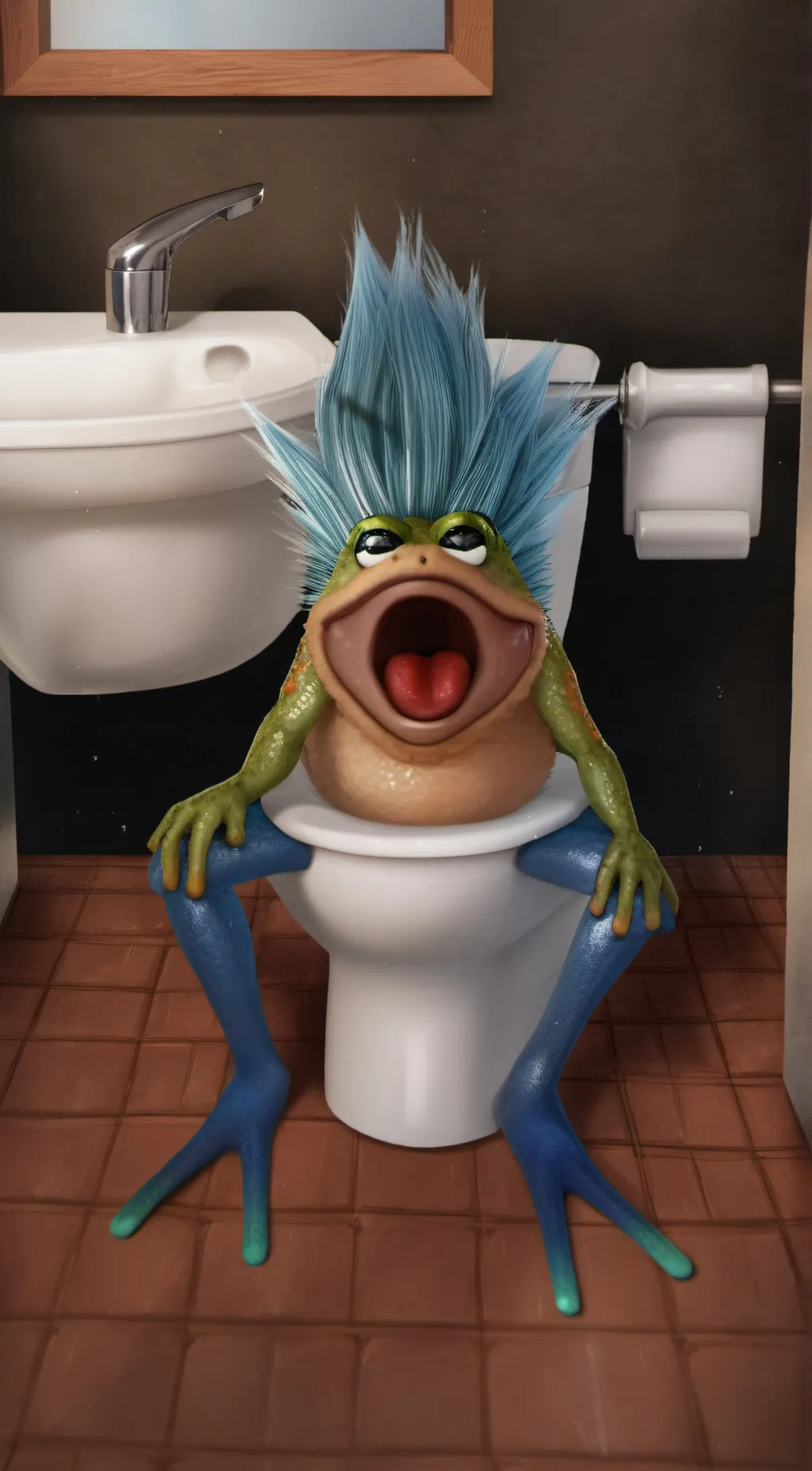 ai character: Don't worry about  background