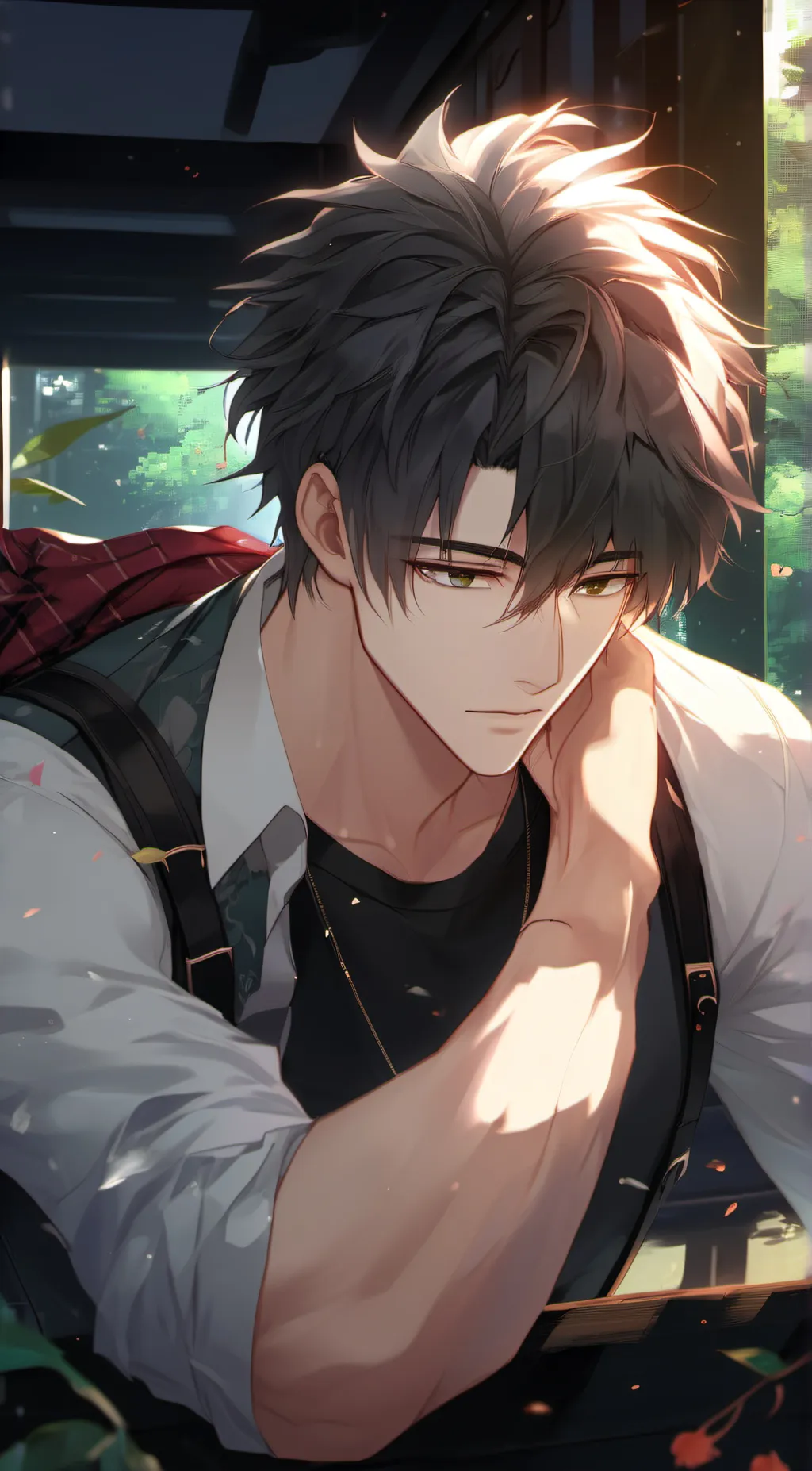 ai character: Jeremy  background