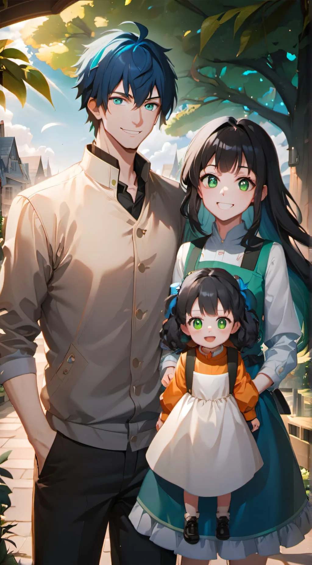 ai character: Alex&gabby background