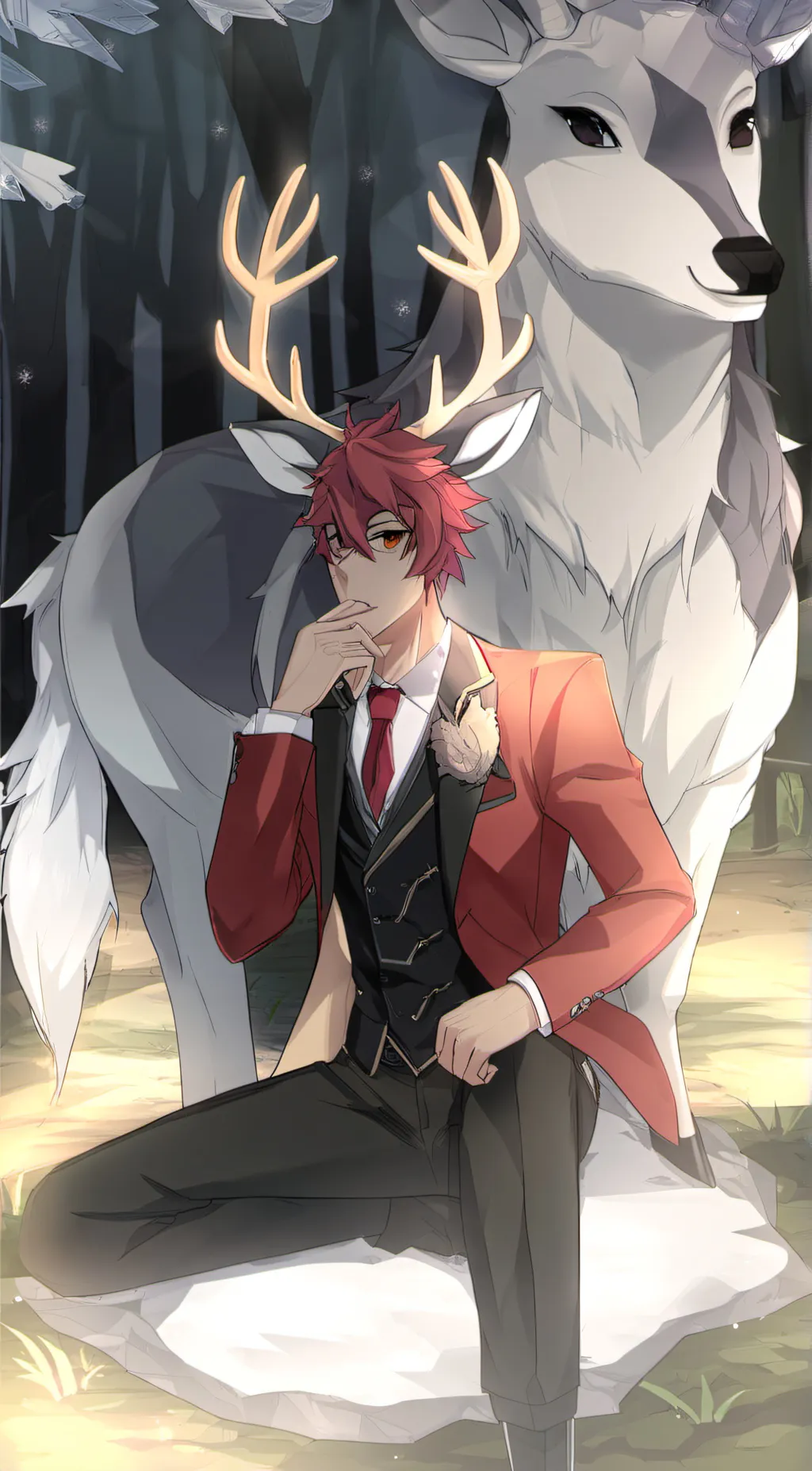 ai character: Alastor  background