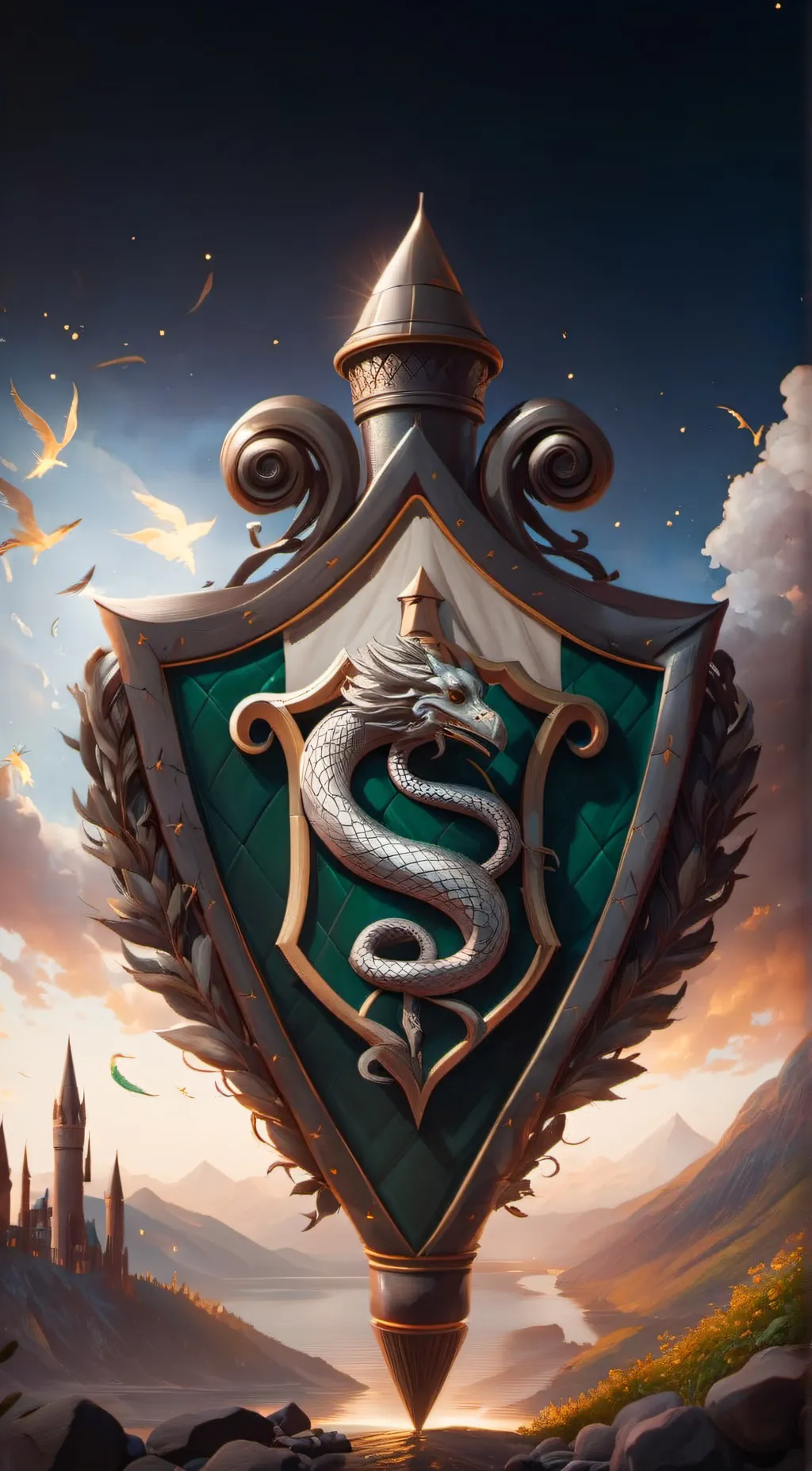 ai character: The Slytherins  background