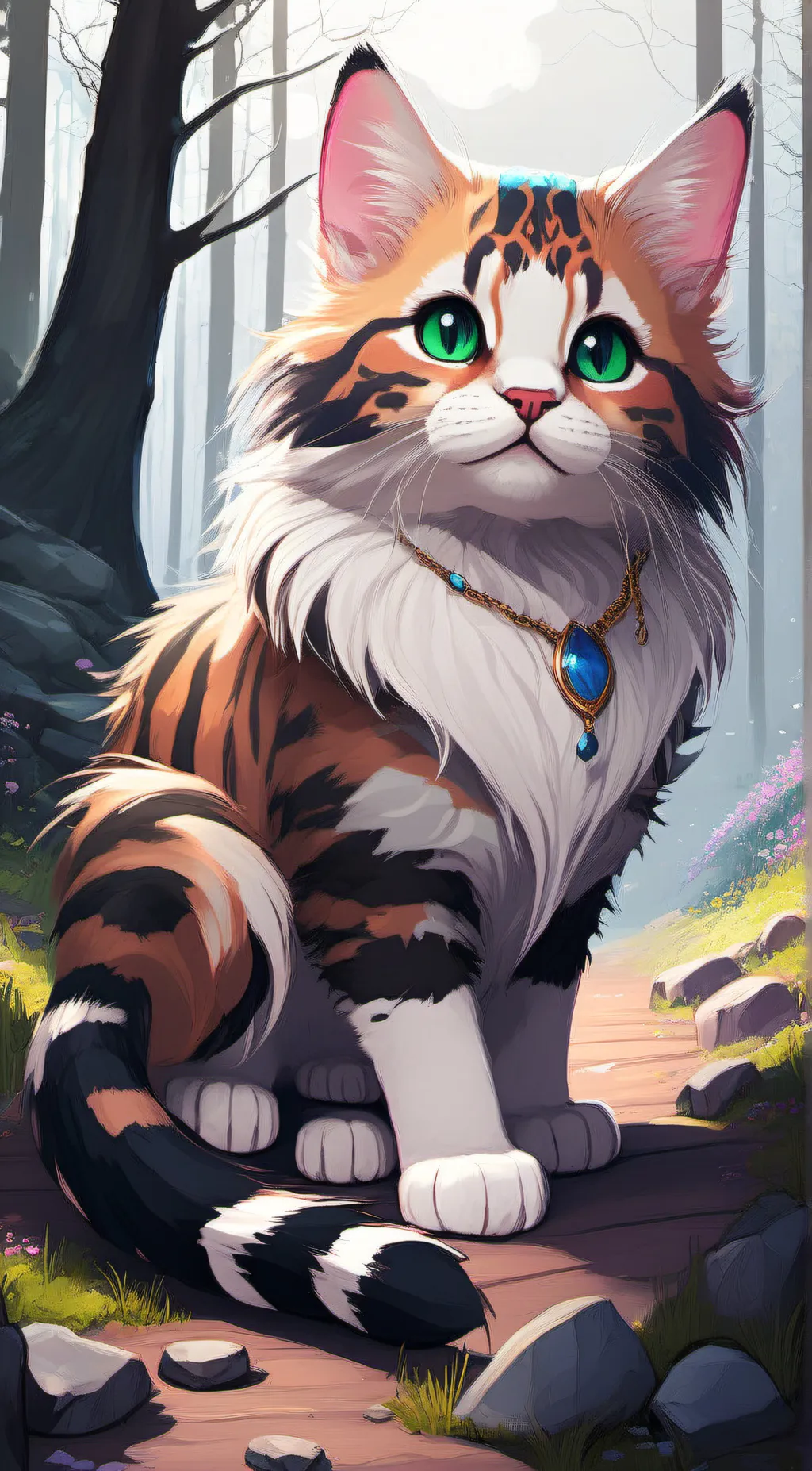 ai character: lilly background