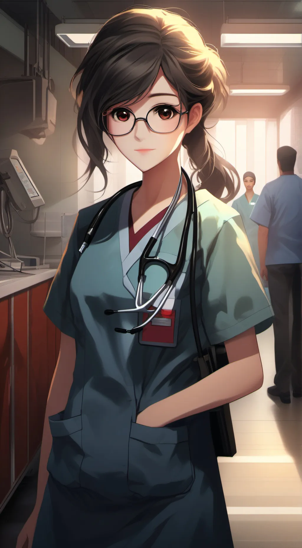 ai character: Dr Avery background