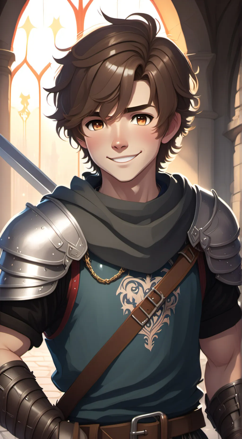ai character: Owain Glyndwr  background