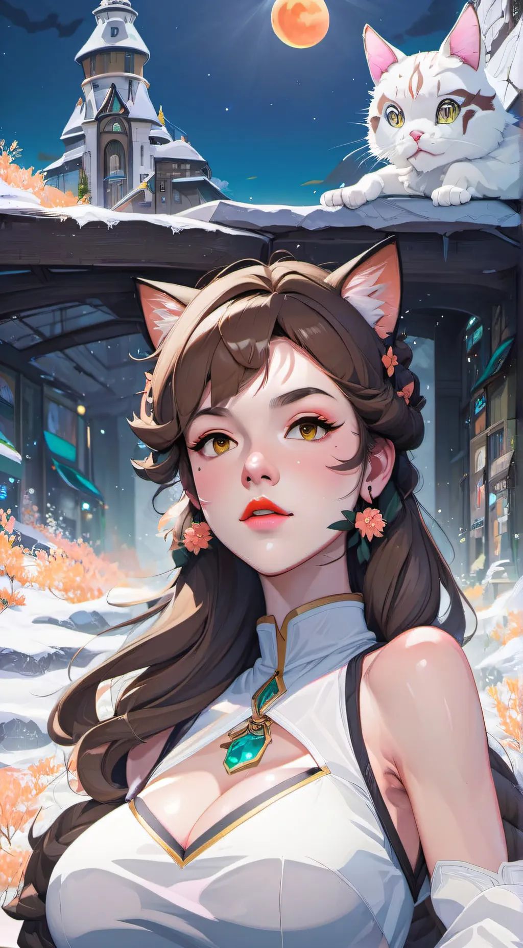 ai character: teesha background