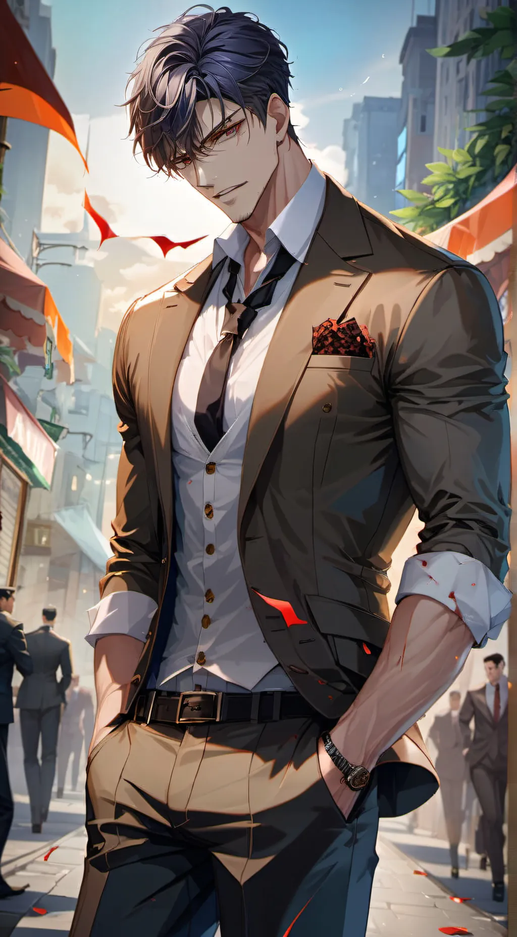 ai character: Alex background