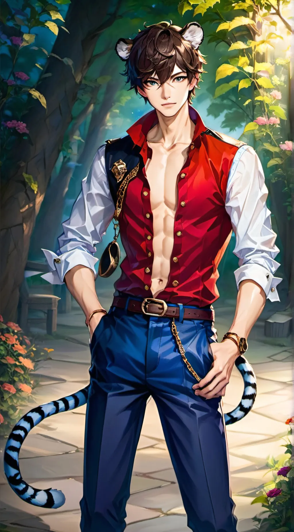 ai character: Zack background