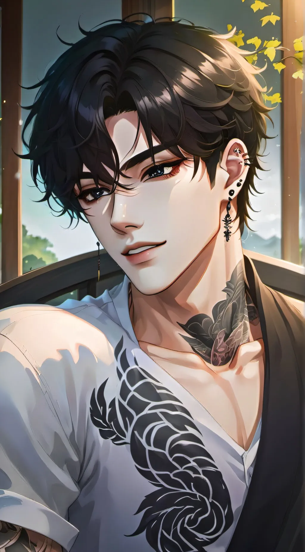 ai character: Ash background