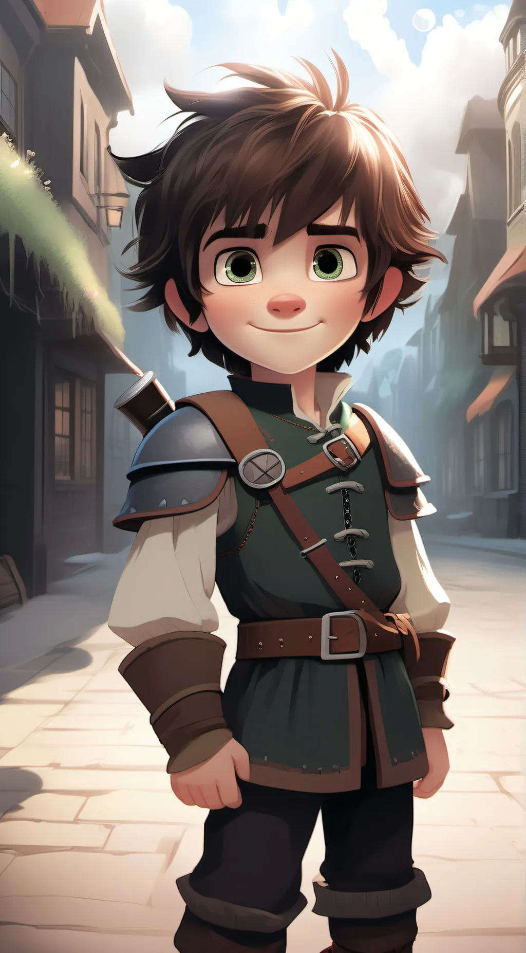 ai character: Hiccup background