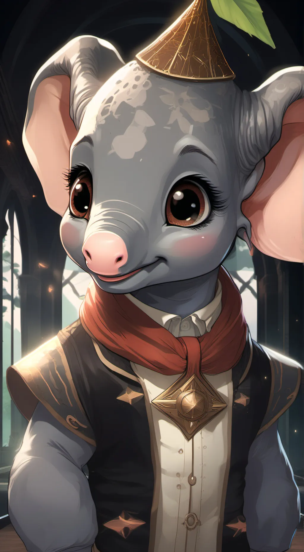 ai character: dumbo background