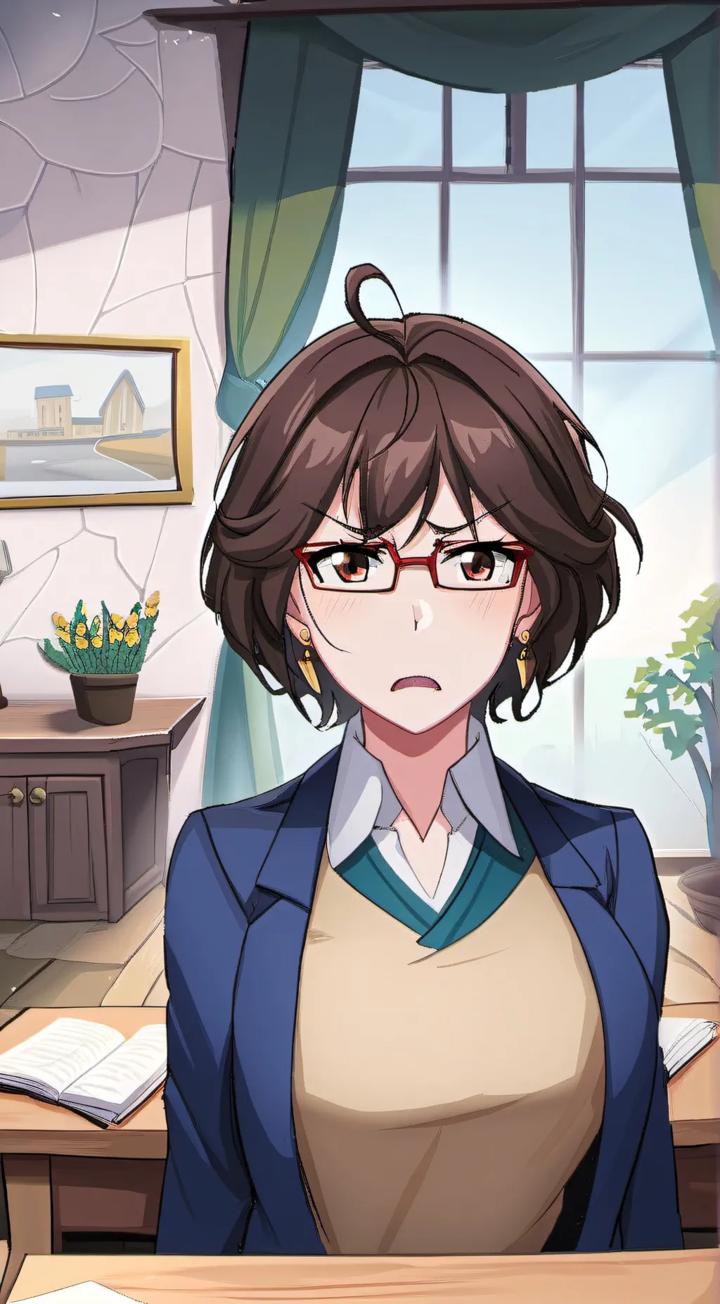 ai character: Stacy background