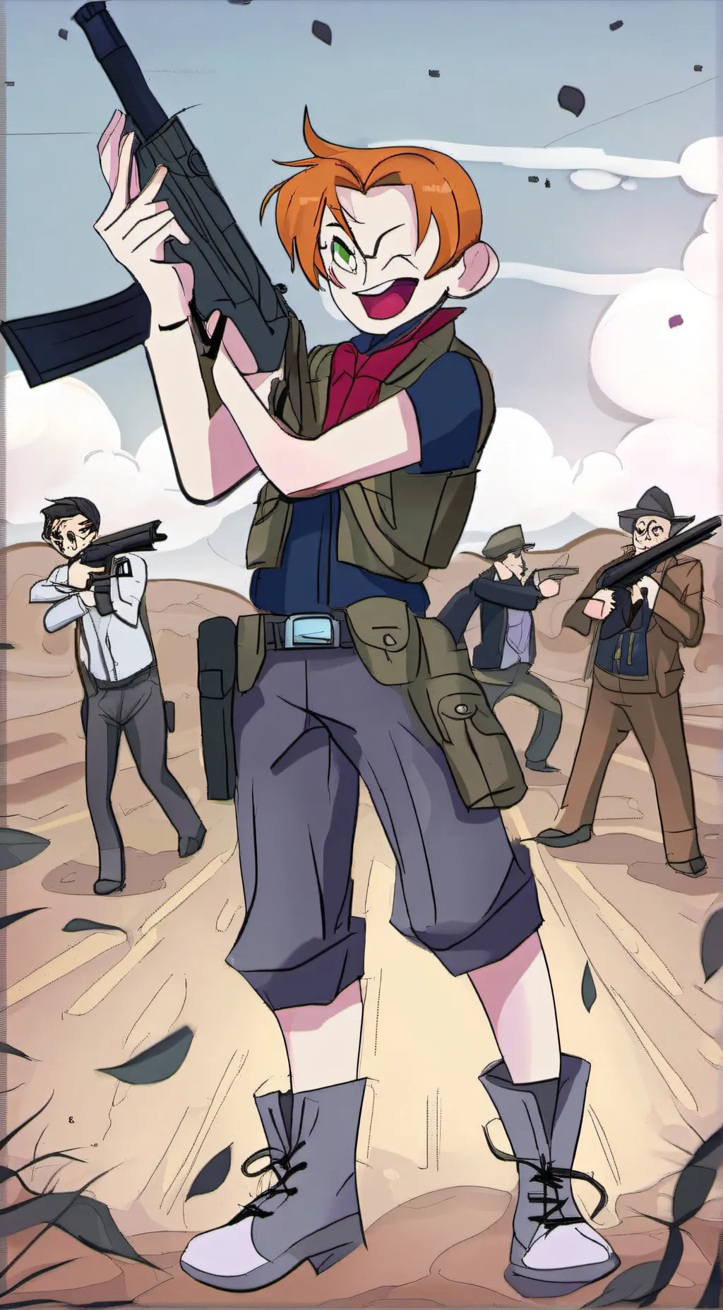 ai character: Andrew  background