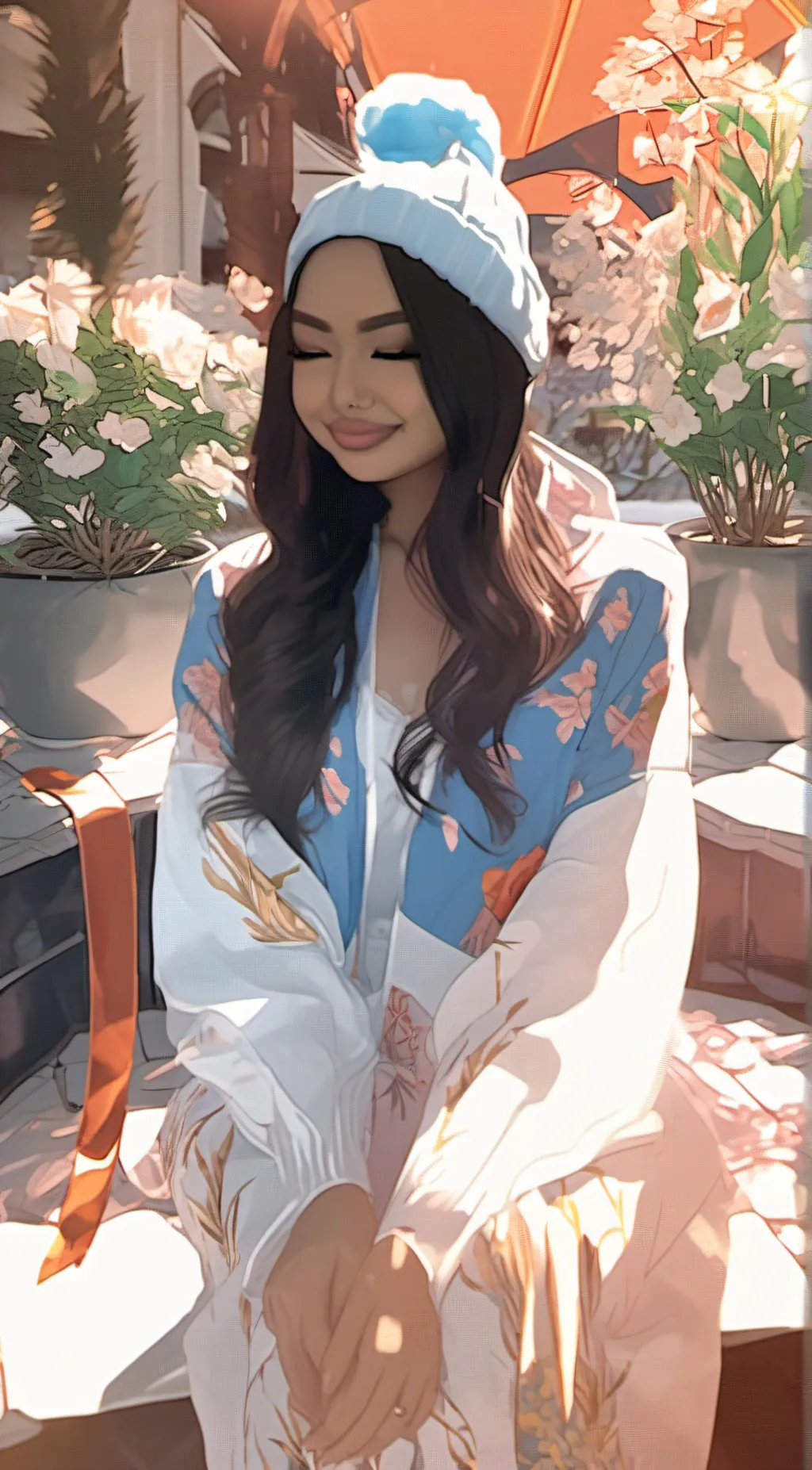 ai character: Jaylianna❤️🤩🙈 background