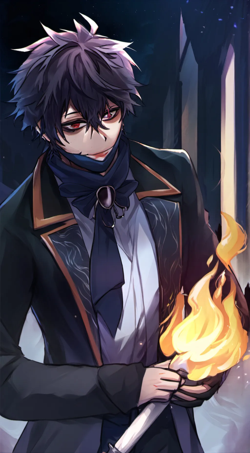 ai character: Dabi (REMAKE PT2) background