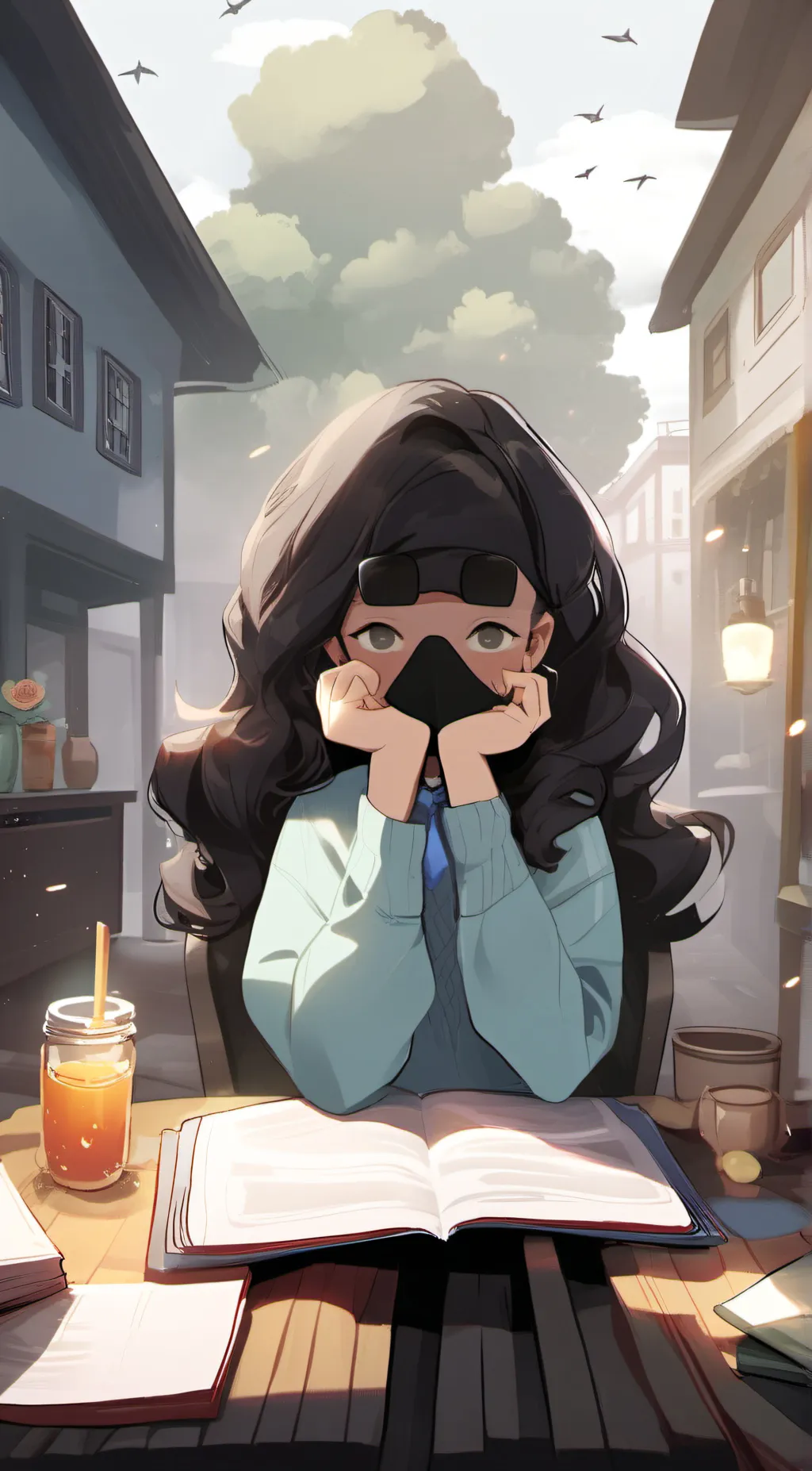 ai character: Katelyn  background