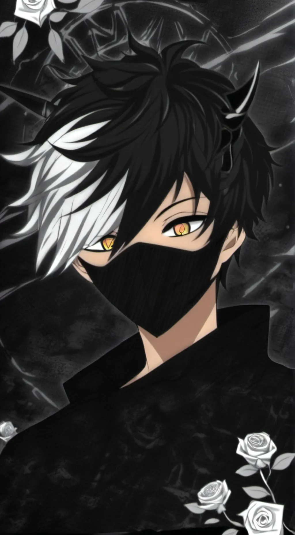 ai character: Rose background