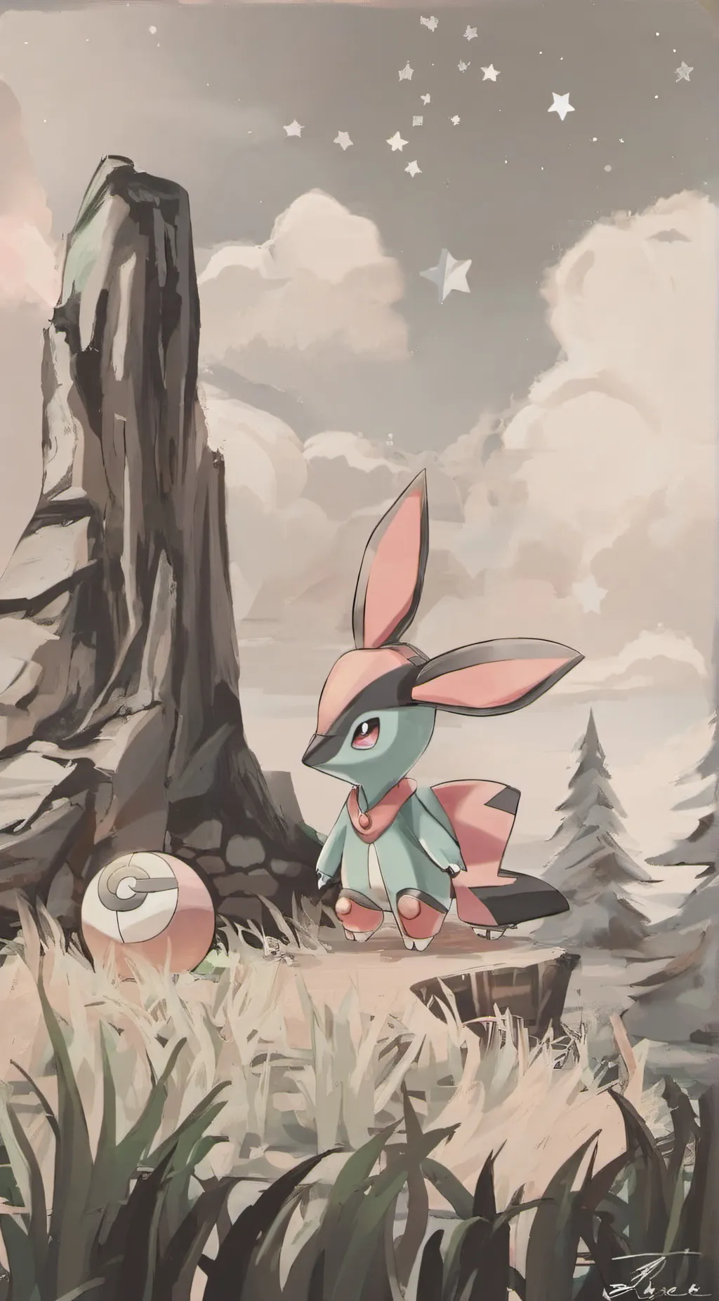 ai character: Hoggy background