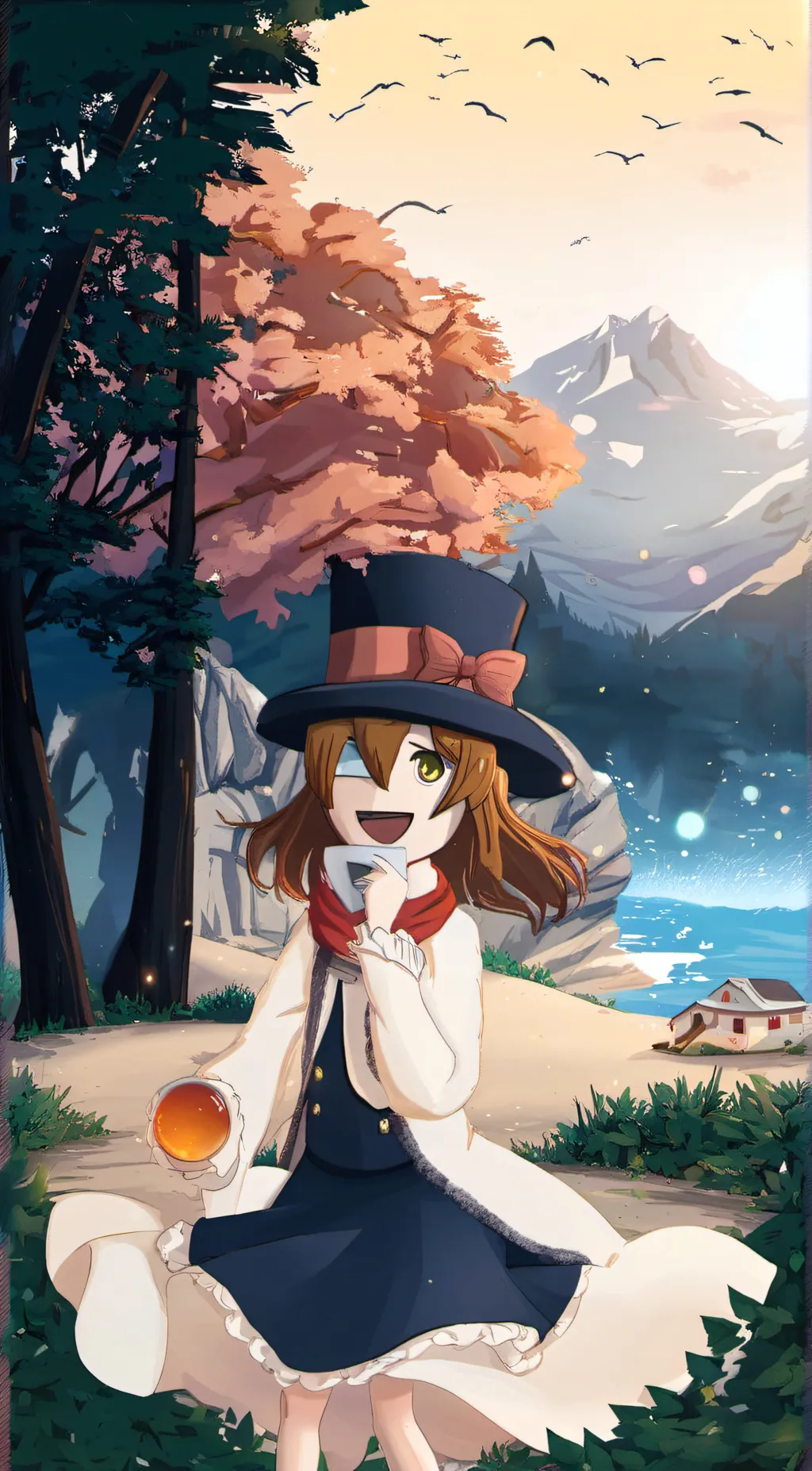 ai character: Hestia background