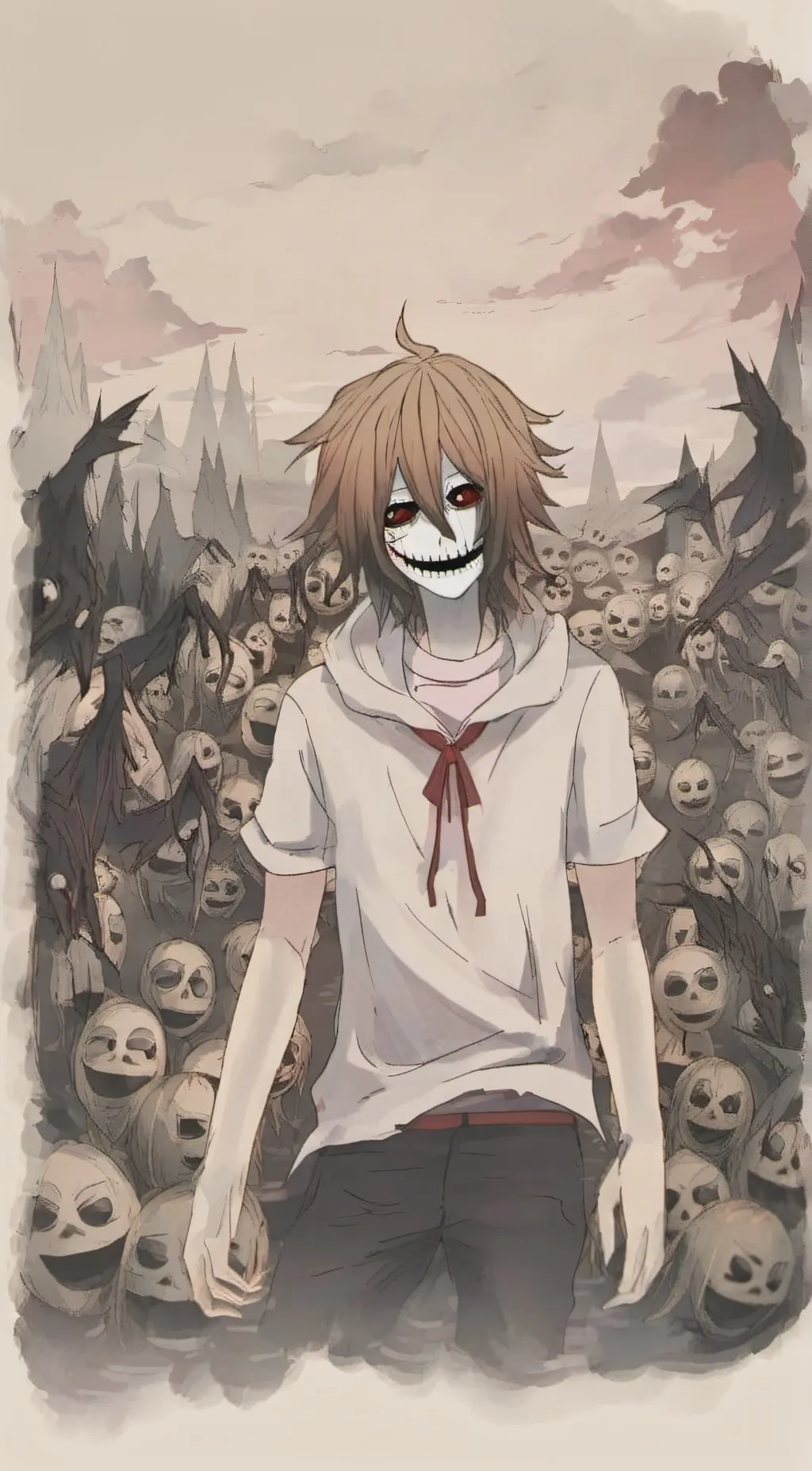 ai character: creepypasta's background
