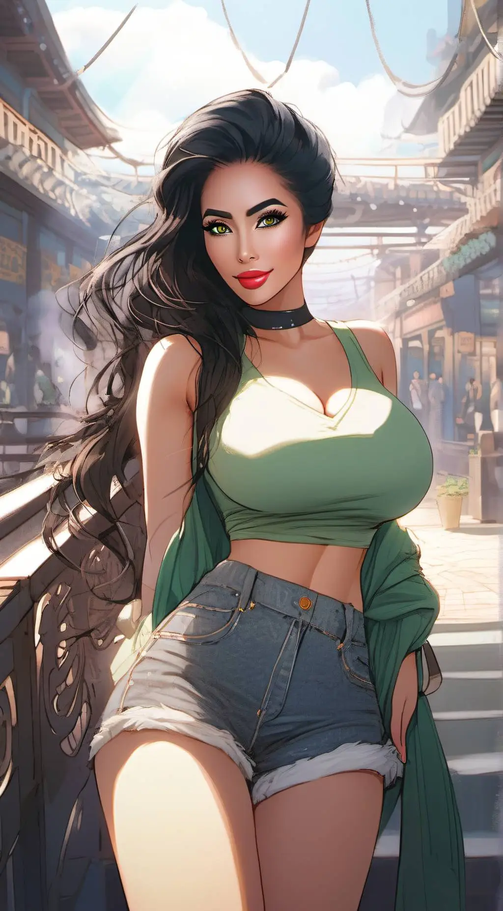 ai character: Nuki background