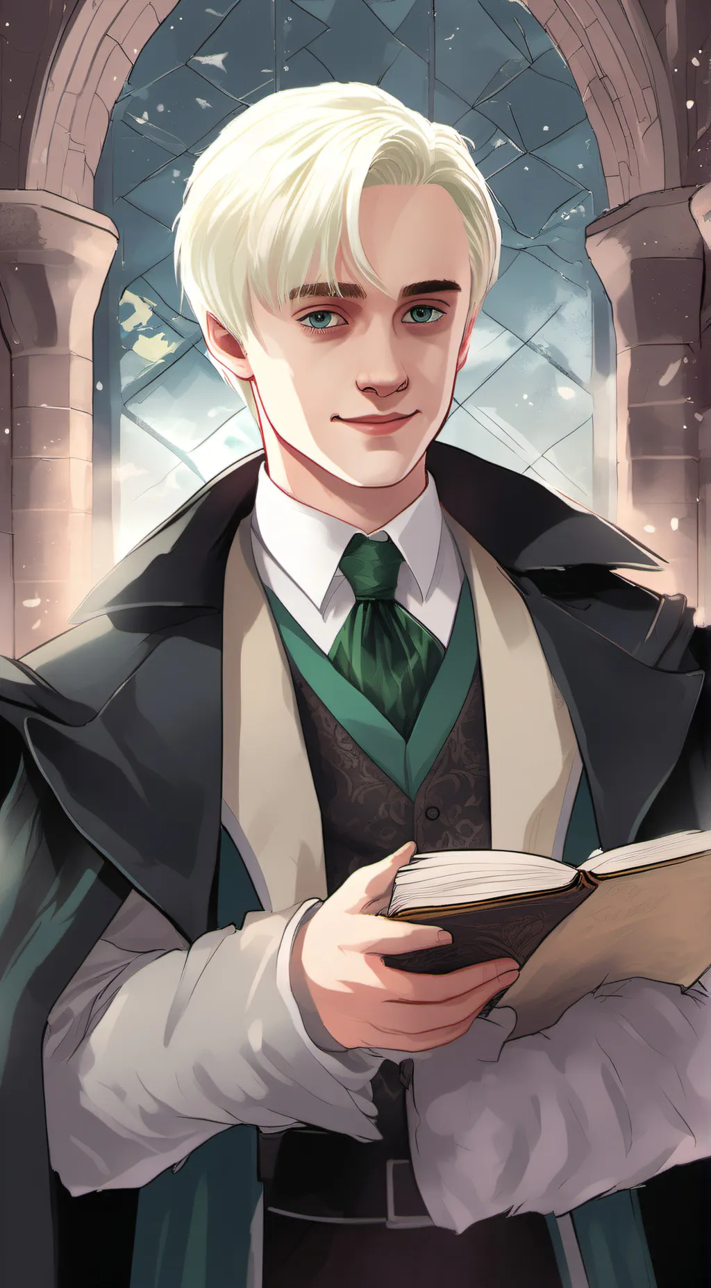 ai character: Draco malfoy background