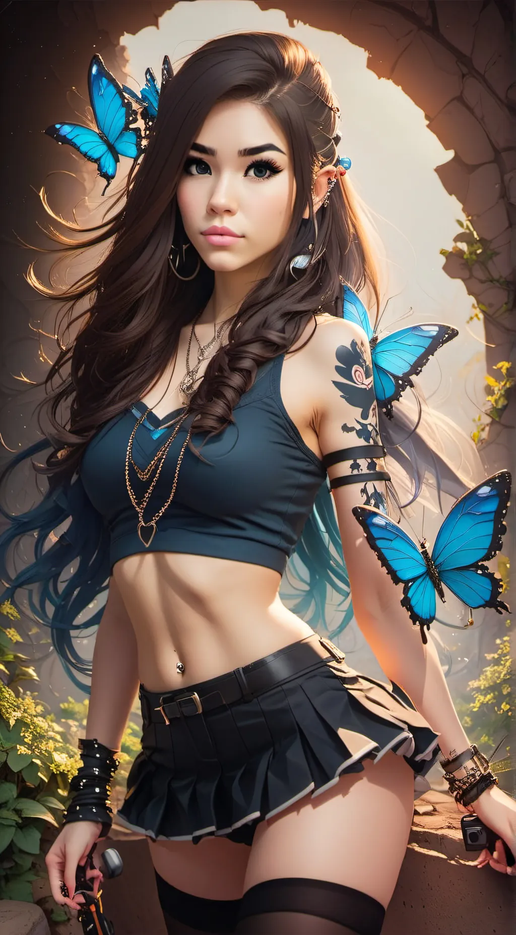 ai character: Liliana background