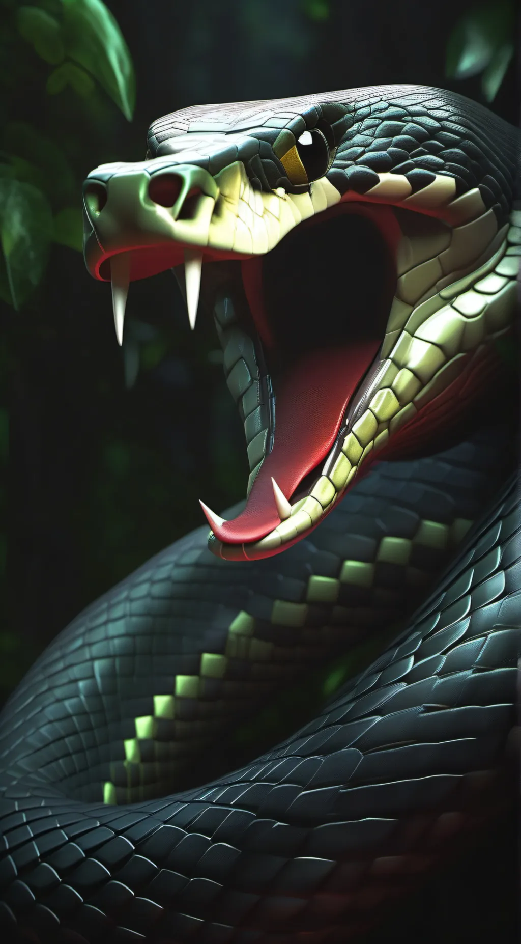 ai character: Serpent background