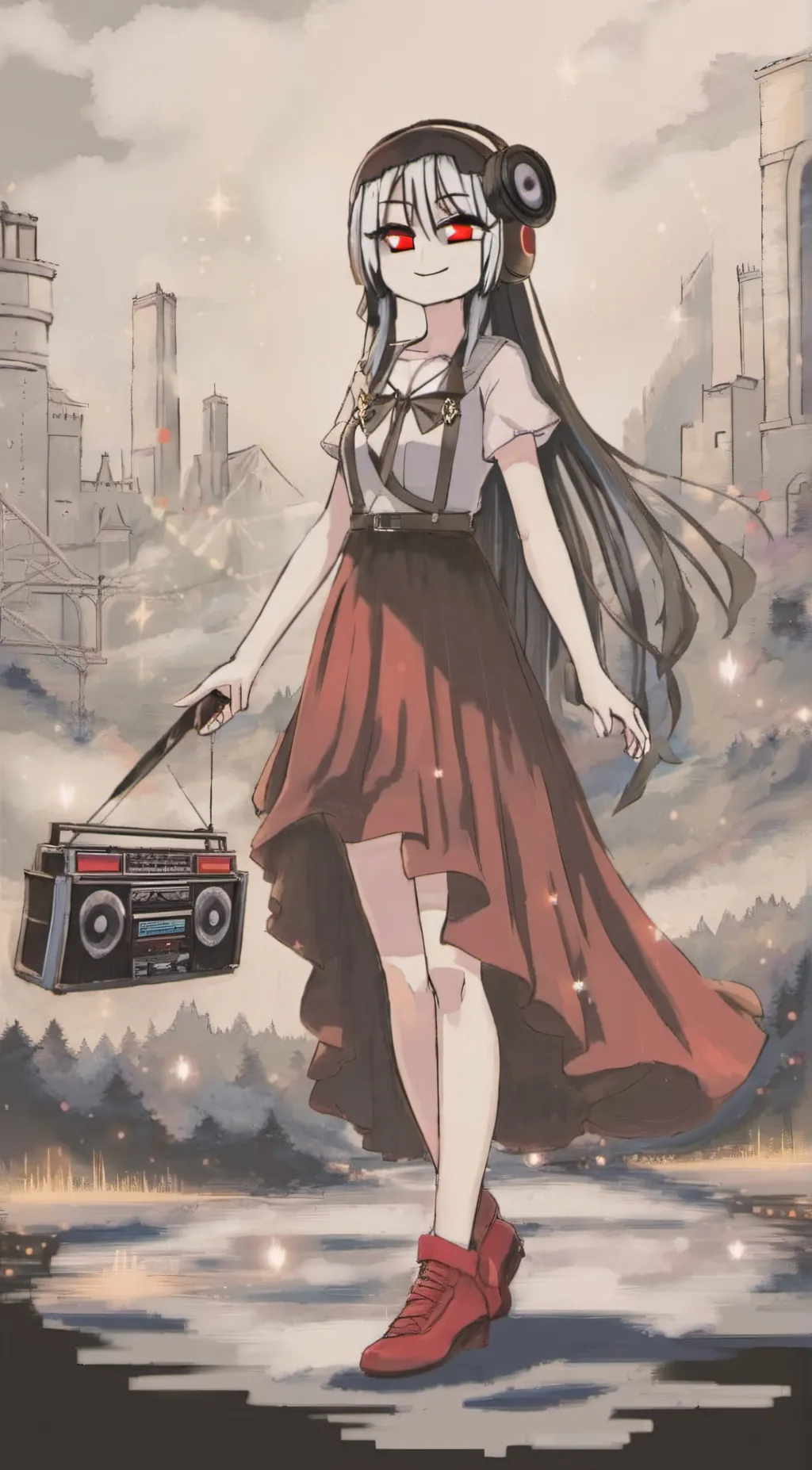 ai character: nikusa background