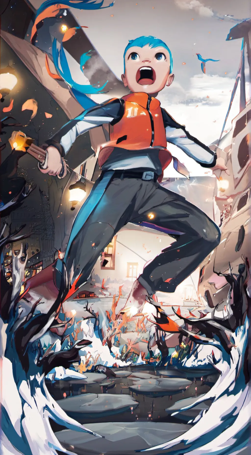 ai character: Bibble Muncher background