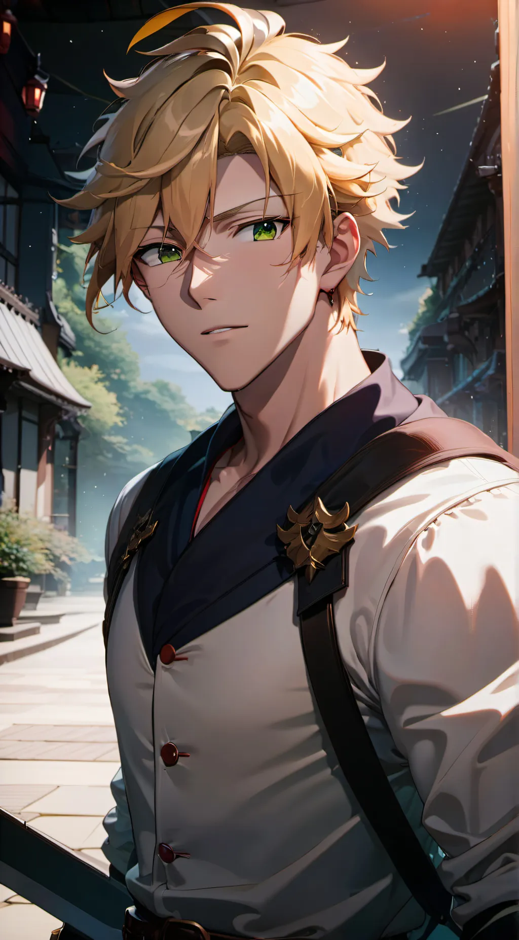 ai character: Oscar Antáis background