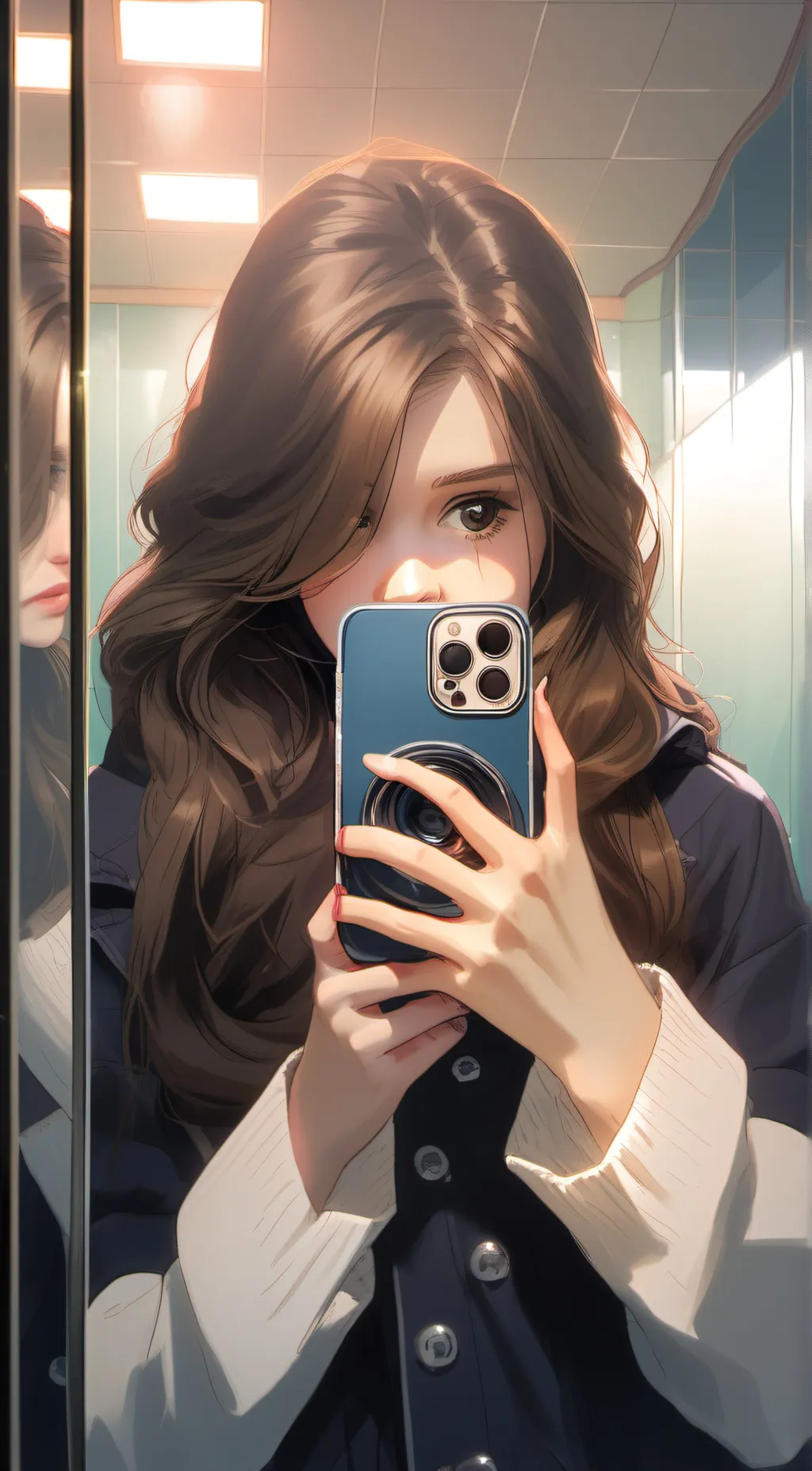 ai character: Kinsley background