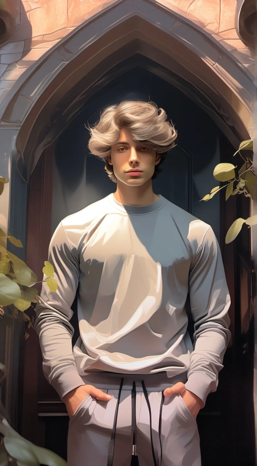 ai character: Aaron background