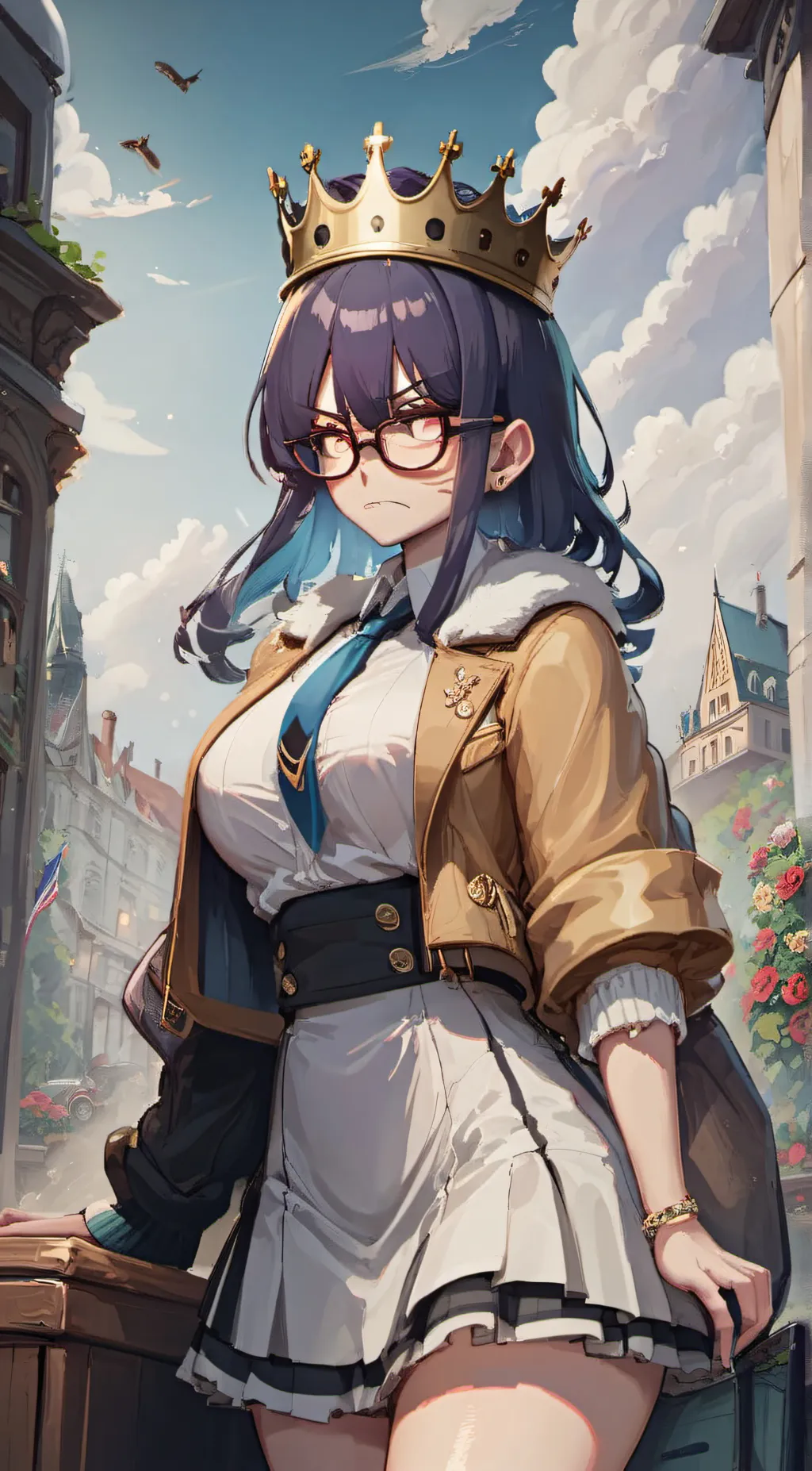 ai character: cherish background